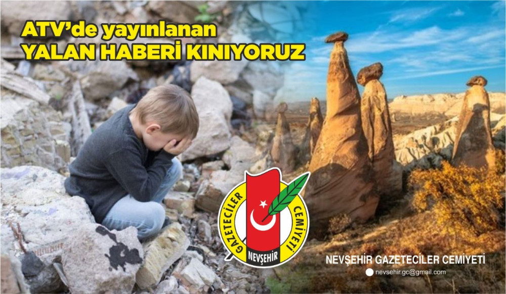 NGC: Yalan Habere Nevşehir'den Büyük Tepki